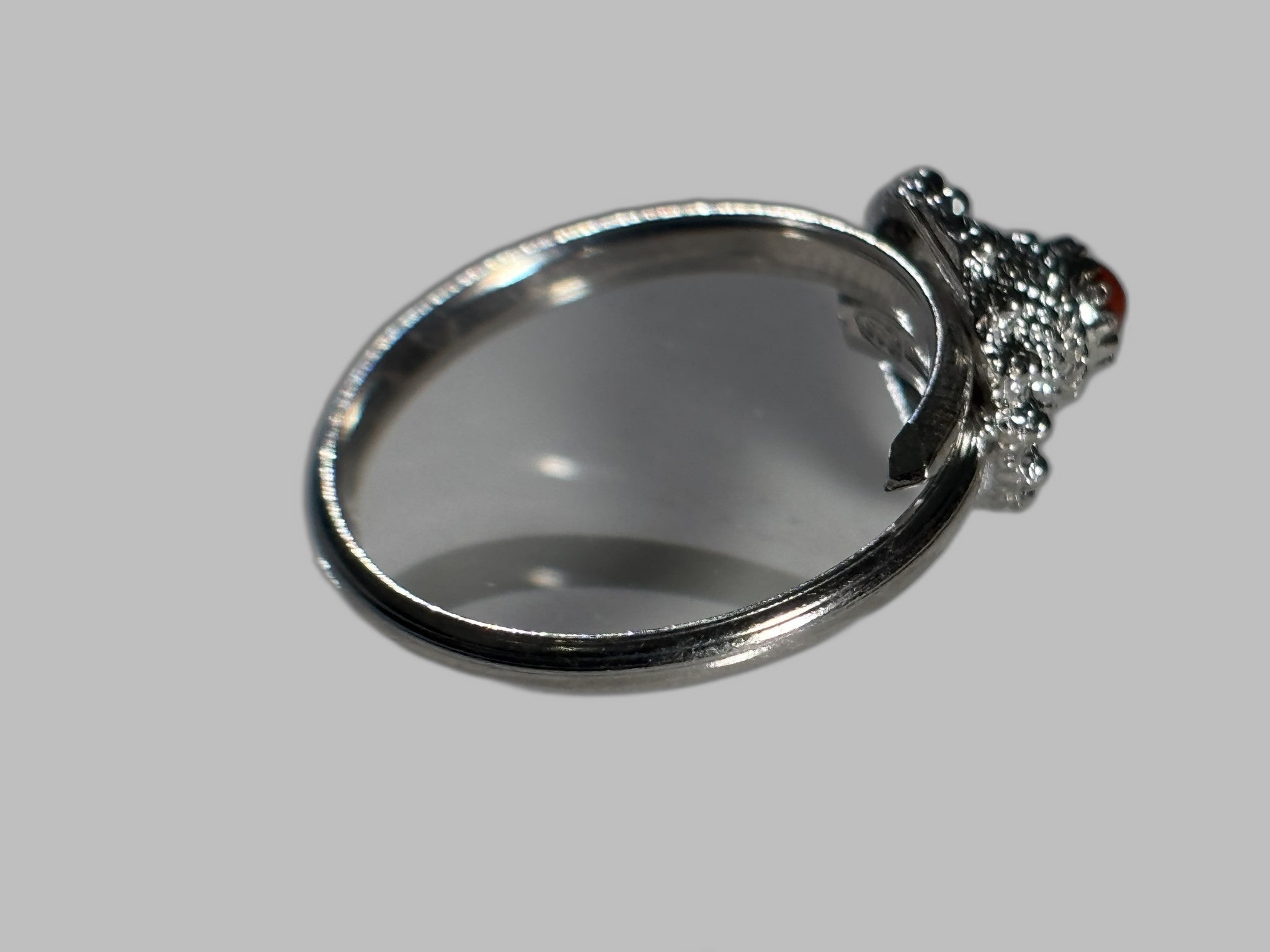 Anello Bottone Sardo Nuorese