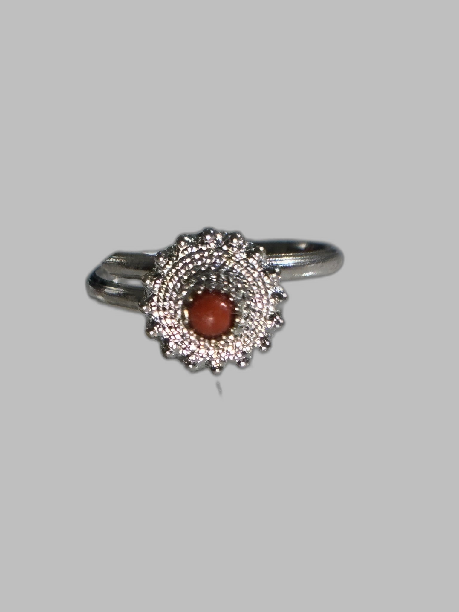 Anello Bottone Sardo Nuorese