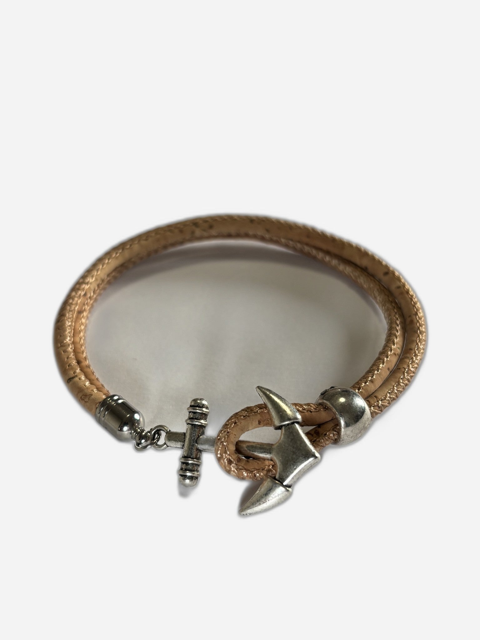Bracciale Sughero Ancora Uomo