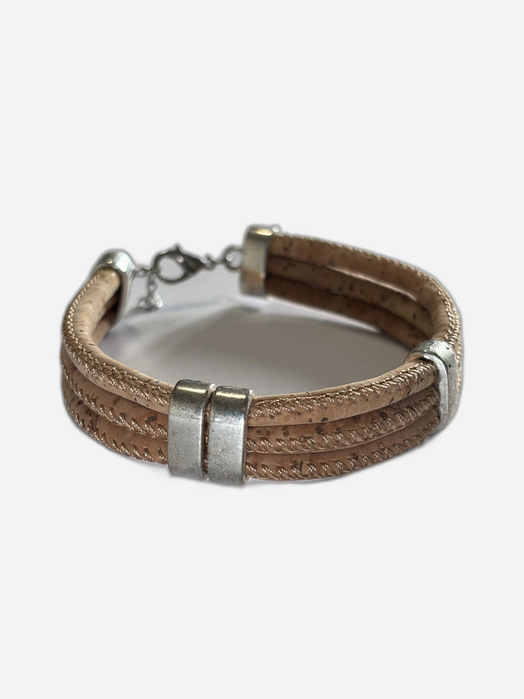 Bracciale Sughero Triplo Uomo