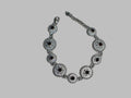 Bracciale Bottoni Sardi Con Granate