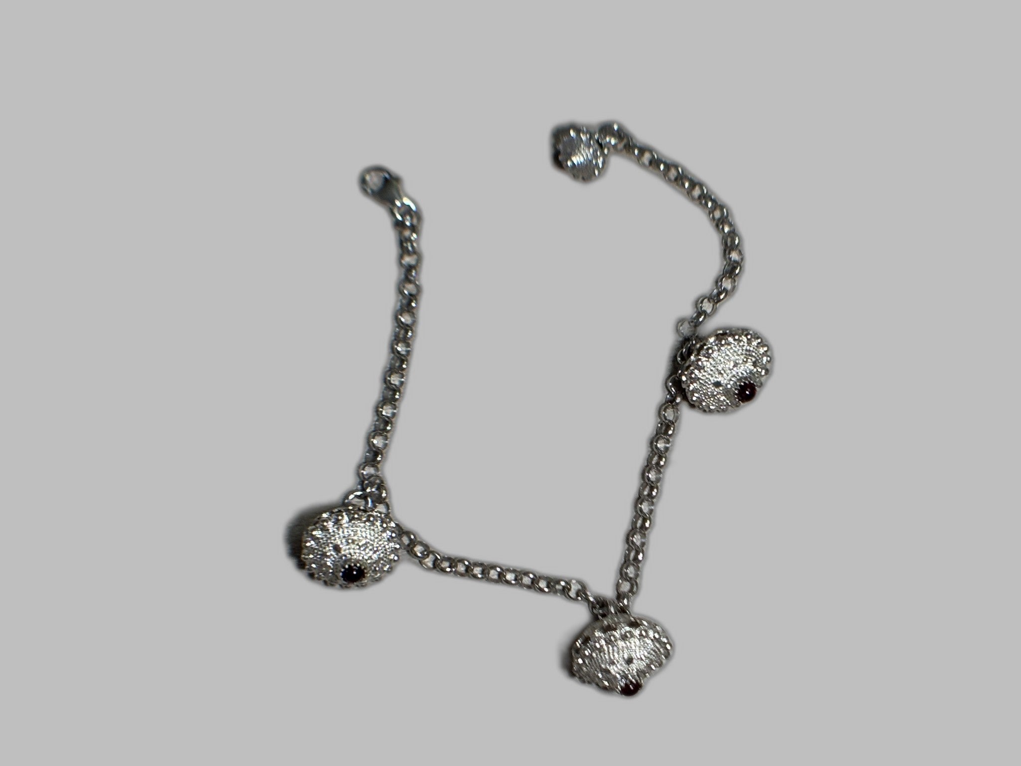 Bracciale Bottoni Sardi Pendenti