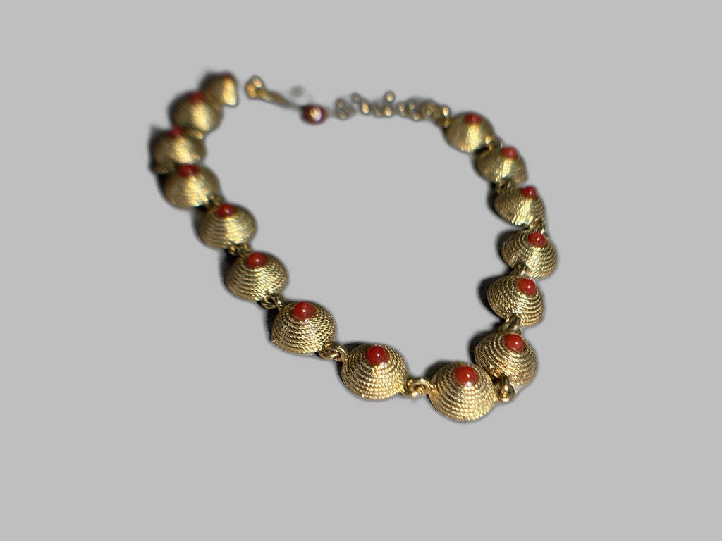 Bracciale Cestini Di Pane Con Corallo