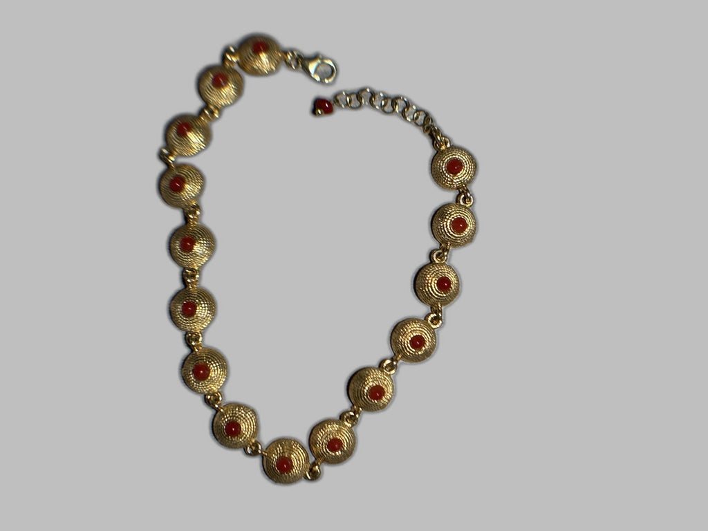 Bracciale Cestini Di Pane Con Corallo