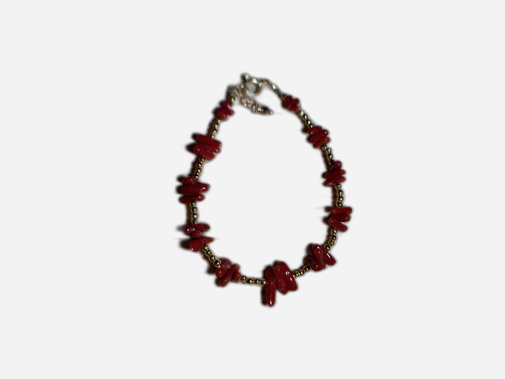 Bracciale Corallo Alternato