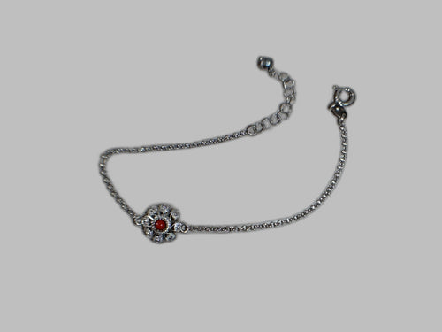 Bracciale Fiore Sardo Con Corallo