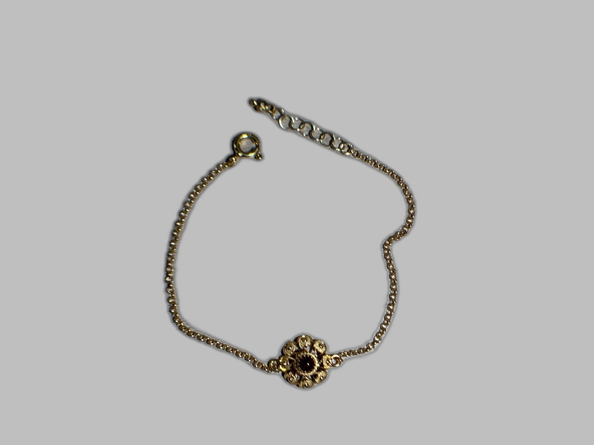 Bracciale Fiore Sardo Con Granata