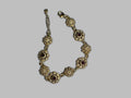 Bracciale Fiori Sardi Con Granate