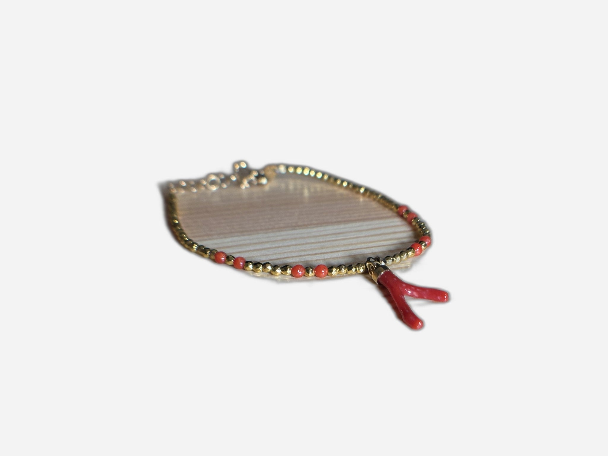 Bracciale Rametto Di Corallo