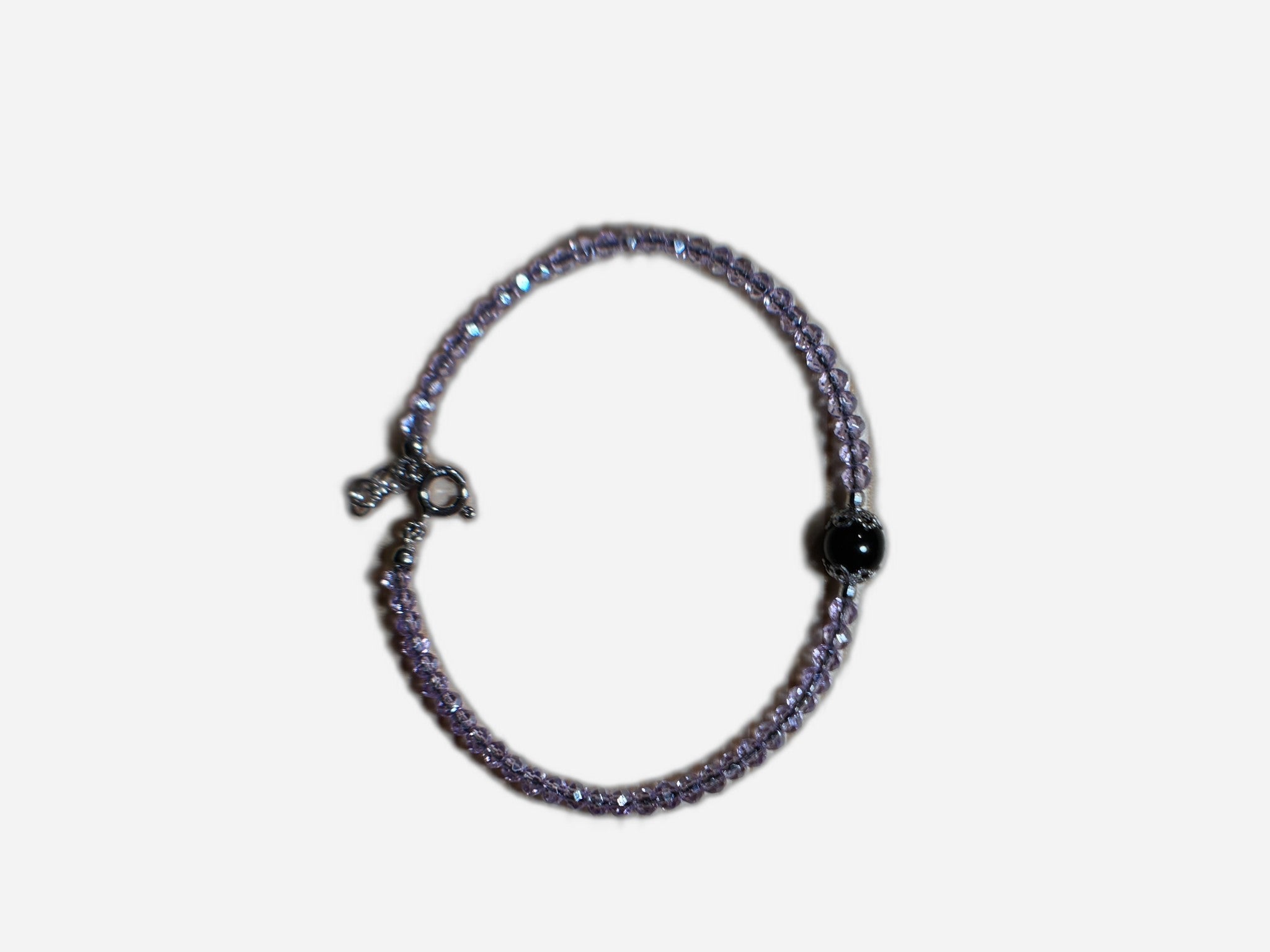 Bracciale Rigido Su Coccu Lilla