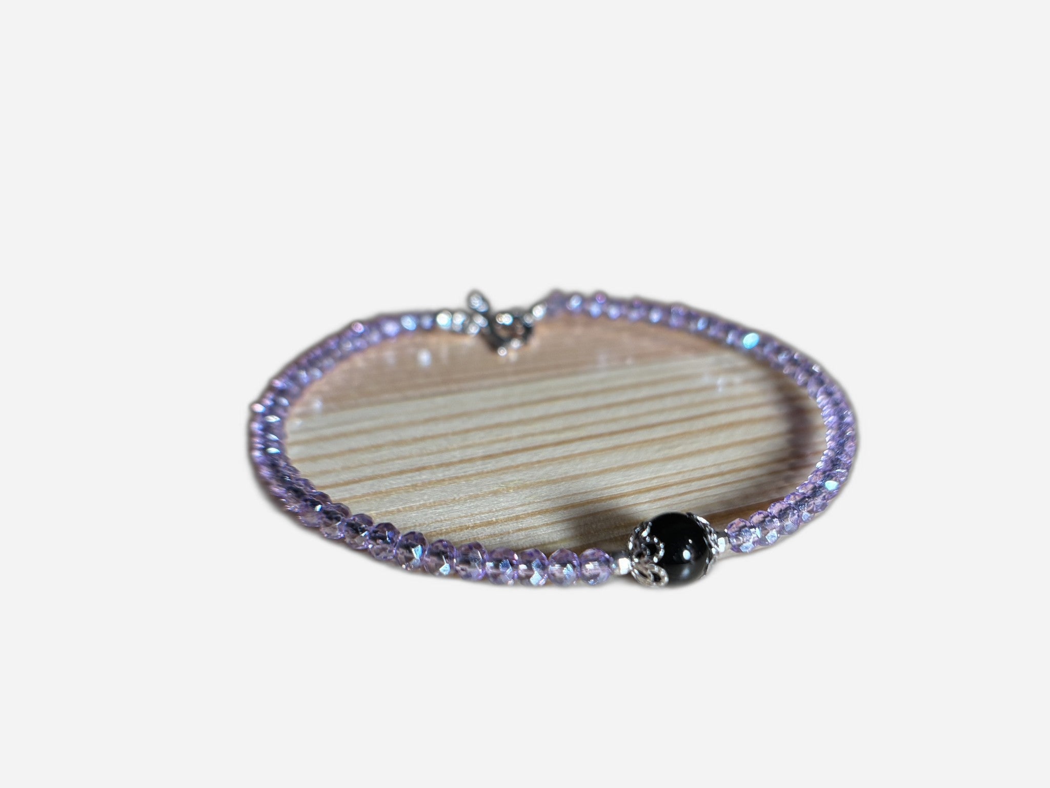 Bracciale Rigido Su Coccu Lilla