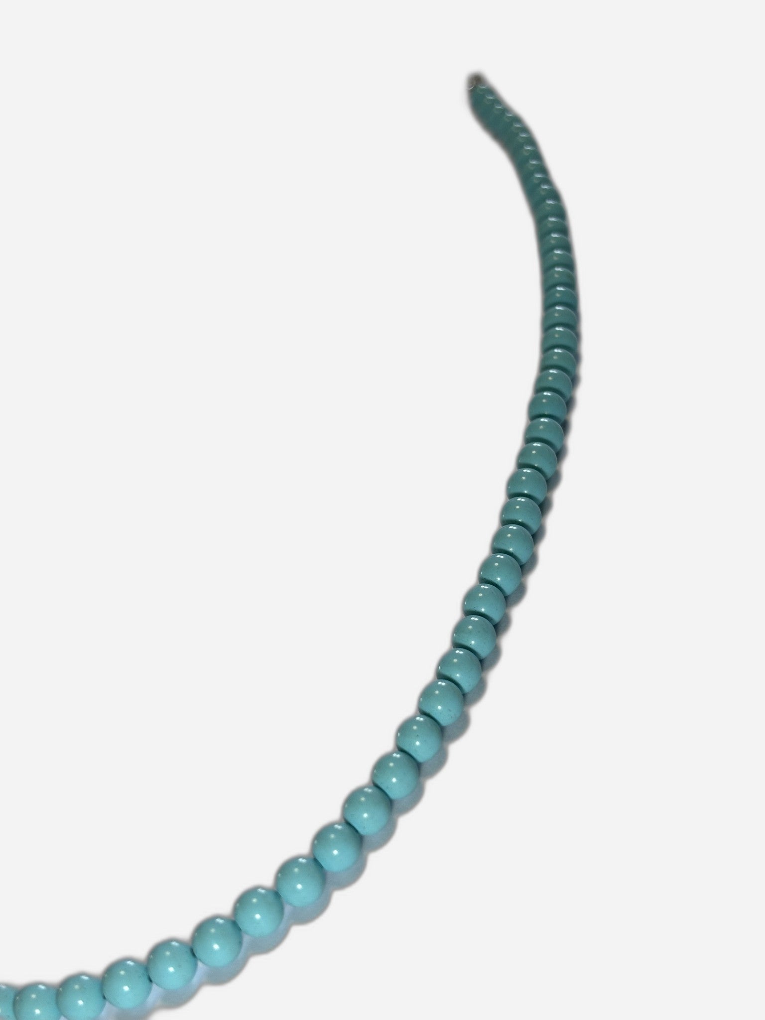 Collana Pasta Di Turchese A Palline