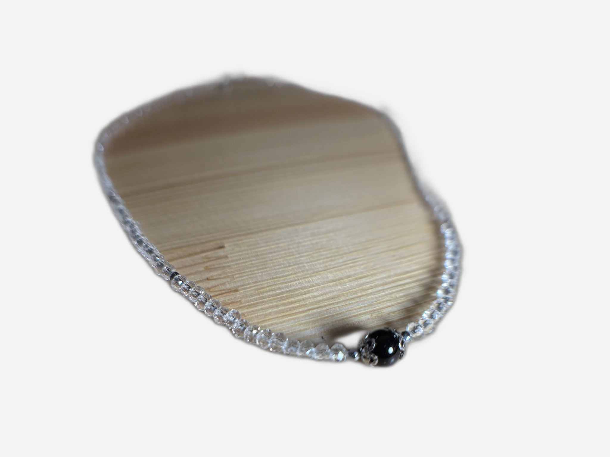Collana Su Coccu Vetro Trasparente