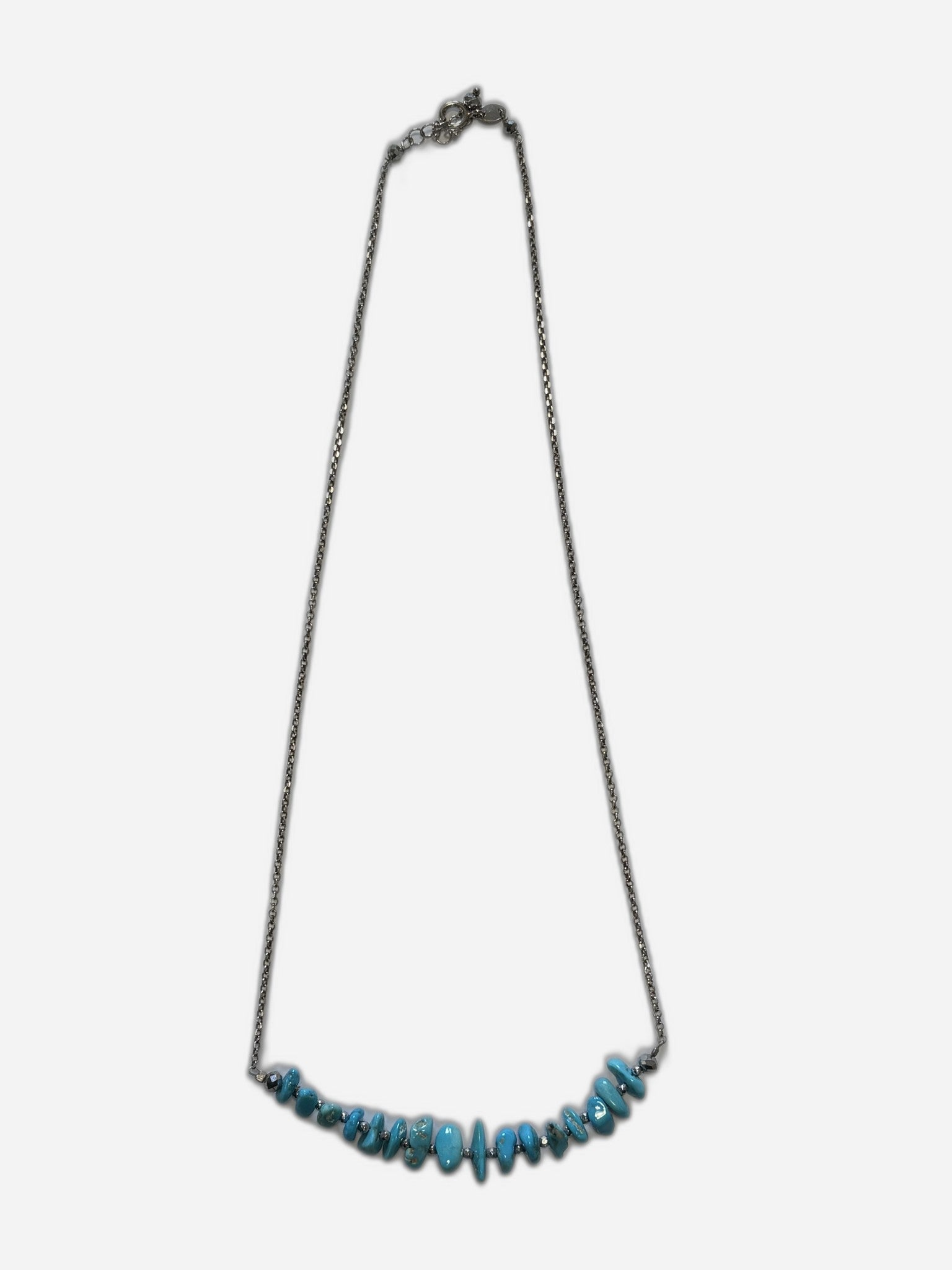 Collana Turchese Naturale Centrale