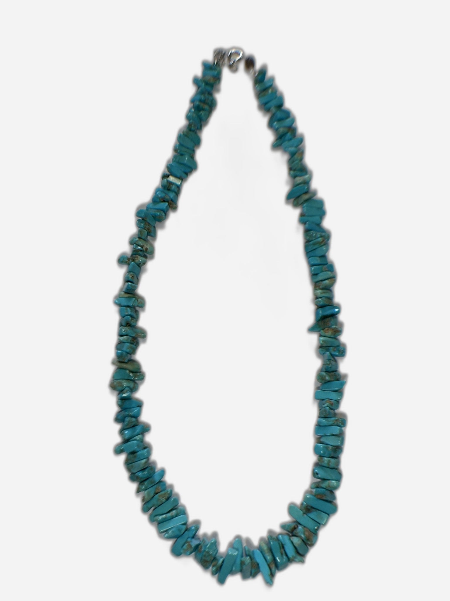 Collana Turchese Naturale Taglio Grande