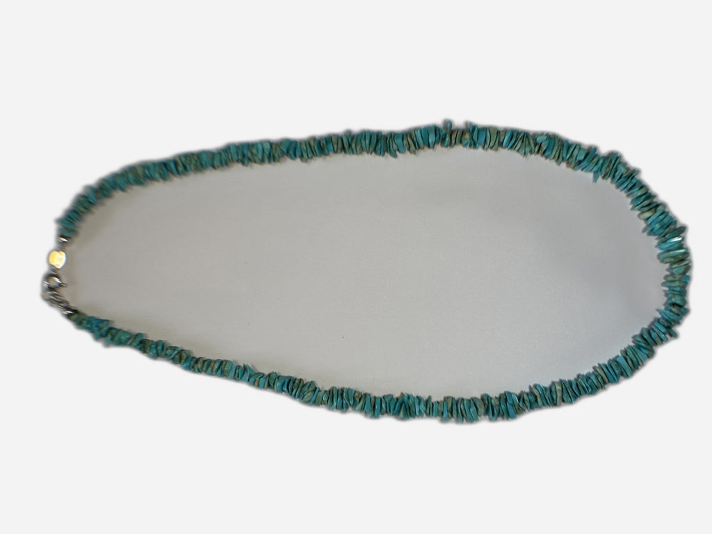 Collana Turchese Naturale Taglio Piccolo