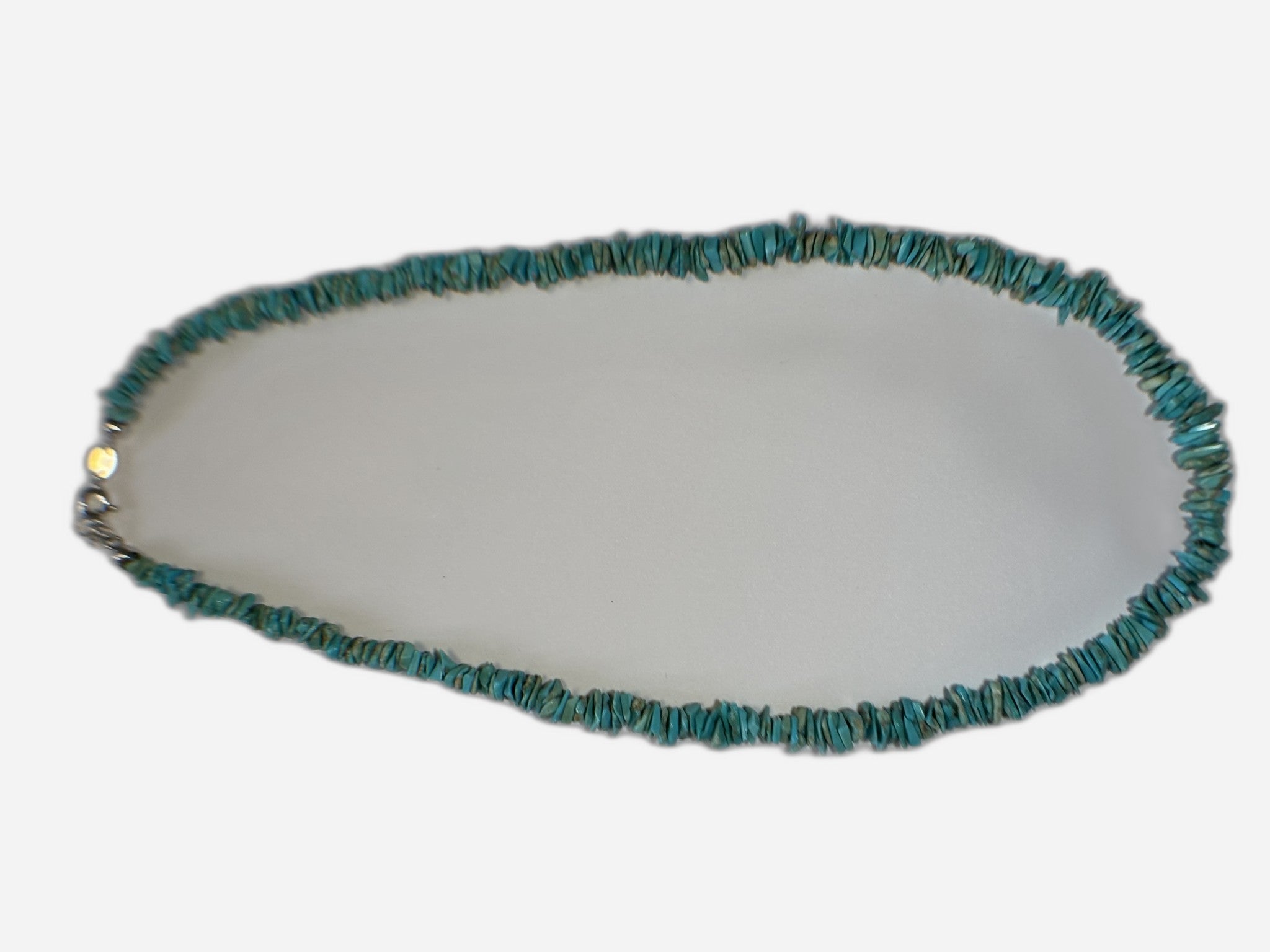 Collana Turchese Naturale Taglio Piccolo