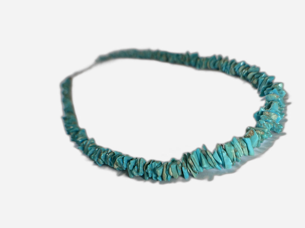Collana Turchese Naturale Taglio Piccolo